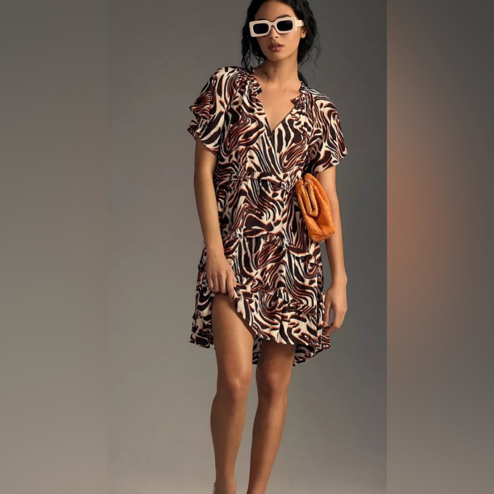 Anthropologie loose fit dress